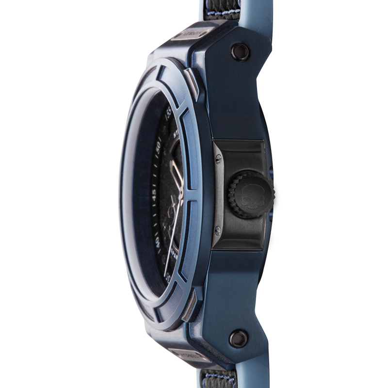 Otto All Metallic Blue Hydrogen Watch