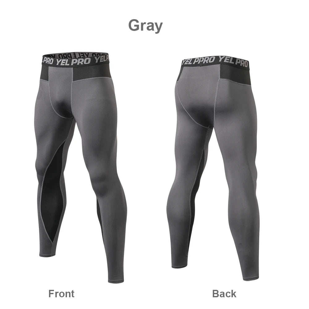 Men's Seamless Running Tights