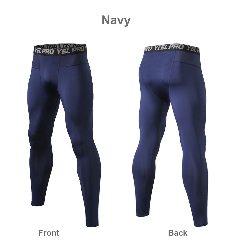 Men's Seamless Running Tights