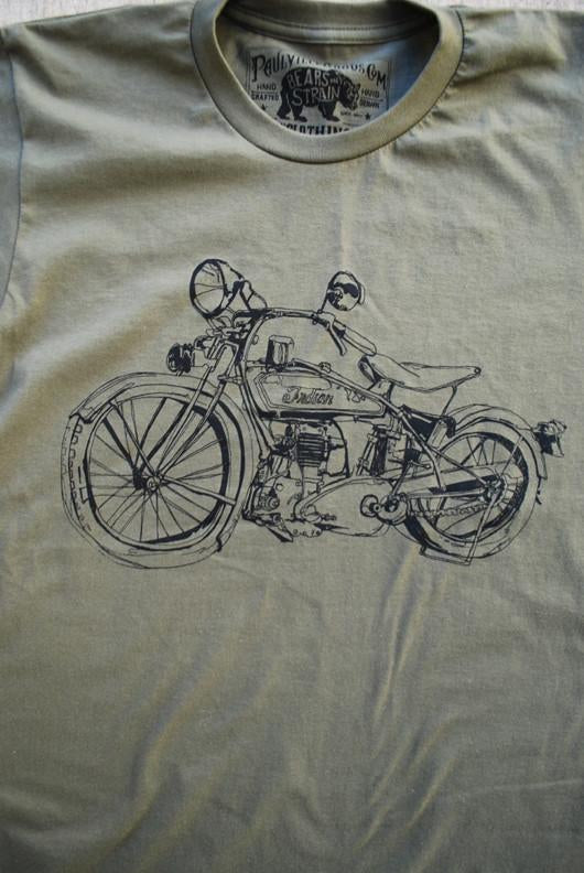 1929 Limited Edition Indian Motorcycle Army T-Shirt
