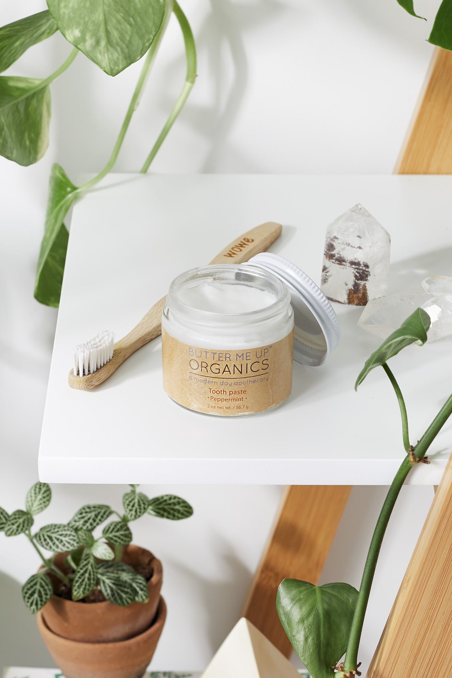 Natural Organic Whitening Remineralizing Toothpaste