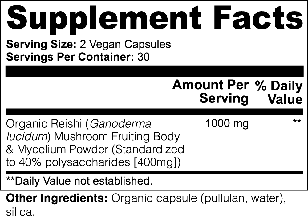 Reishi Mushroom Immune Support