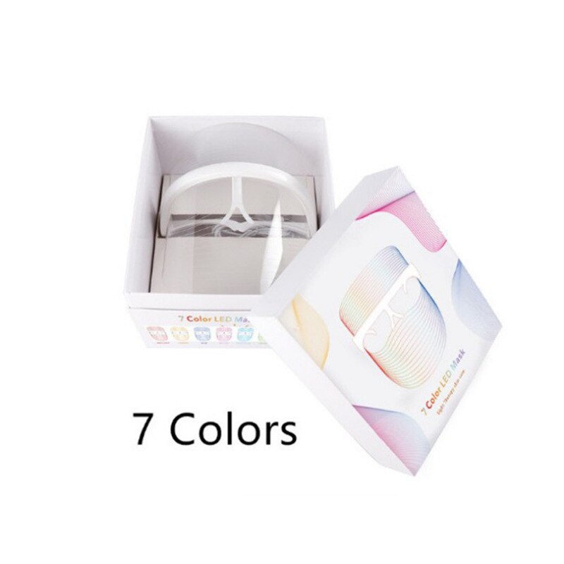 7 Colors LED Light Therapy Anti-Ageing Facial Mask