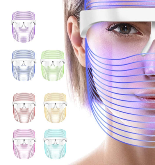 7 Colors LED Light Therapy Anti-Ageing Facial Mask