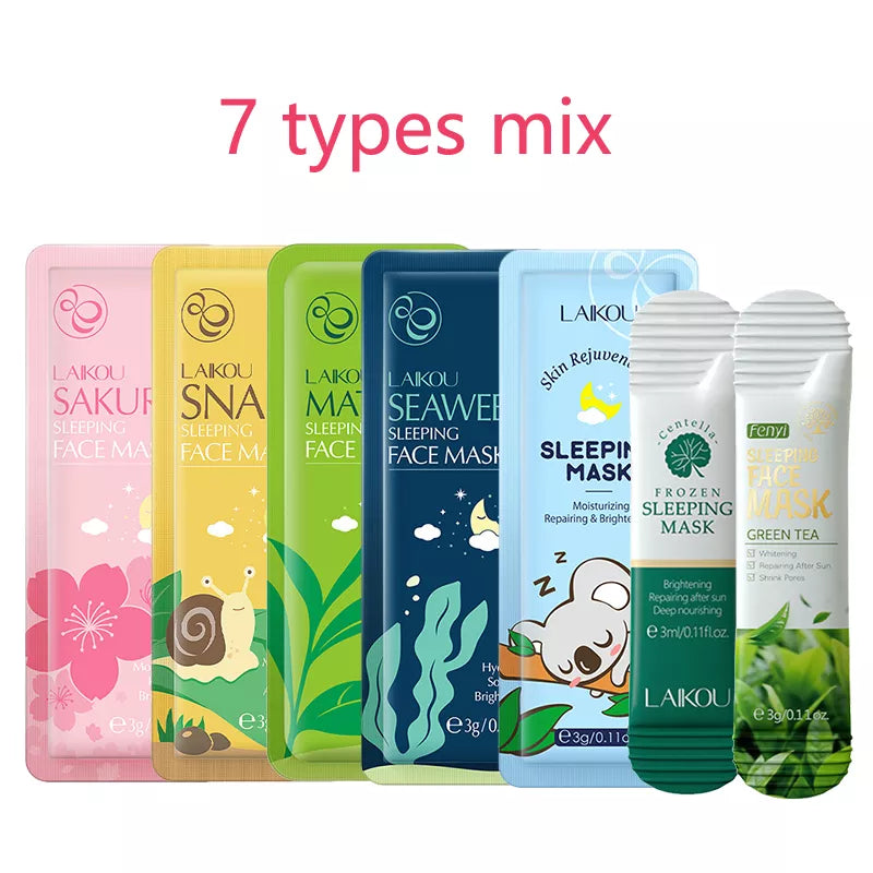 7 pack Moisturizing Facial Sheet Masks