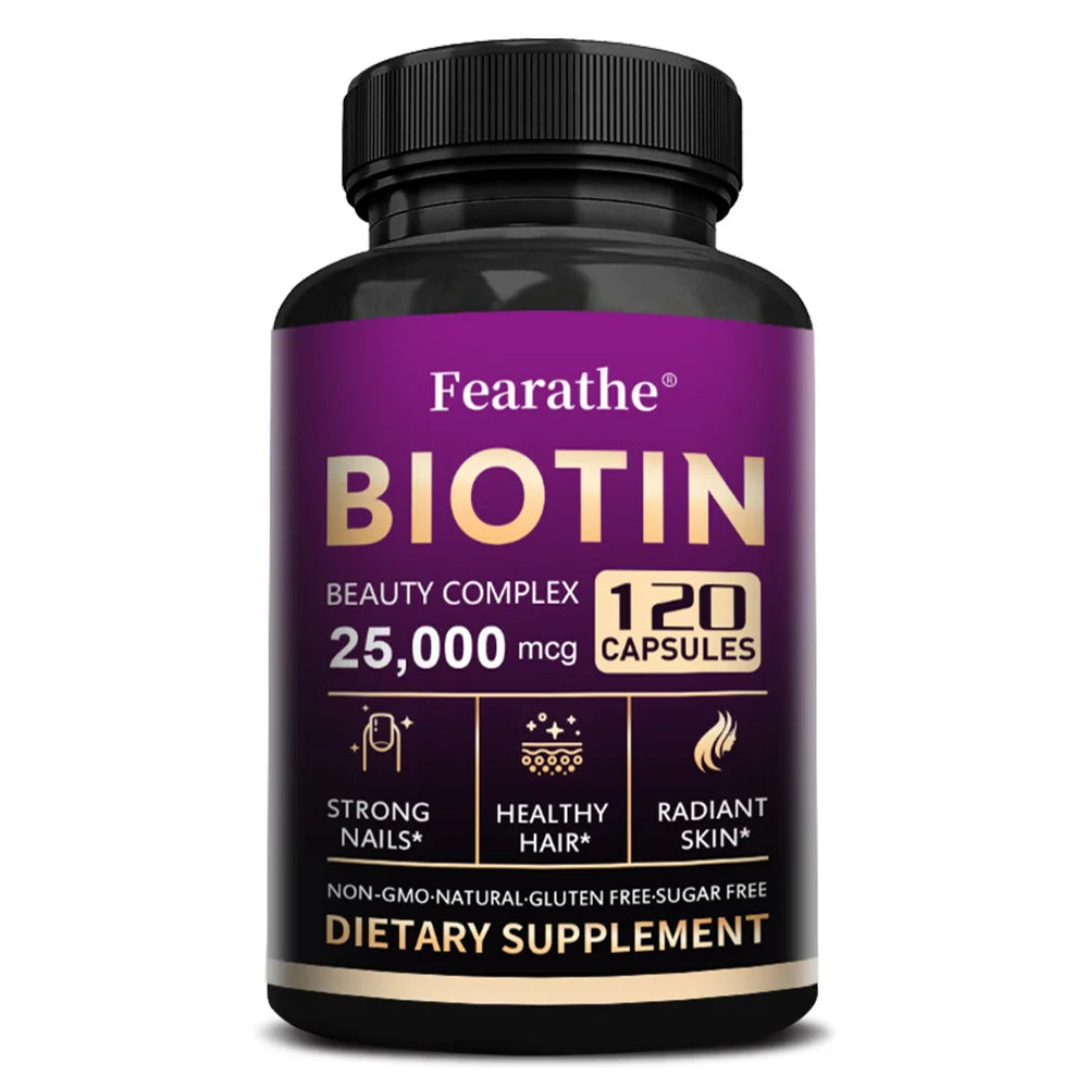 Biotin Supplement to Support Hair, Skin & Nails
