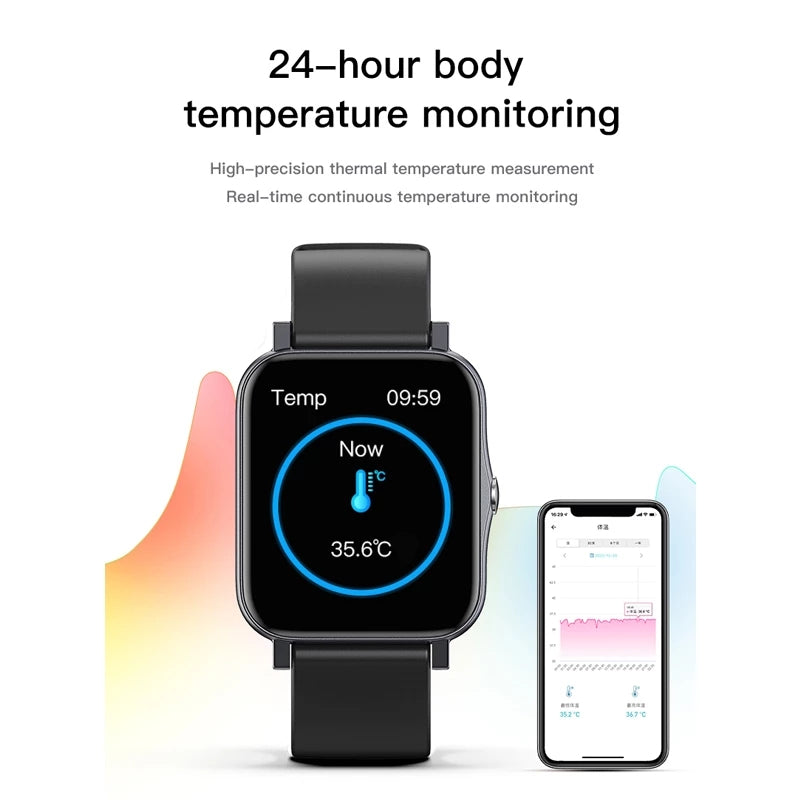 IP68 Waterproof Ultra-Thin Smartwatch