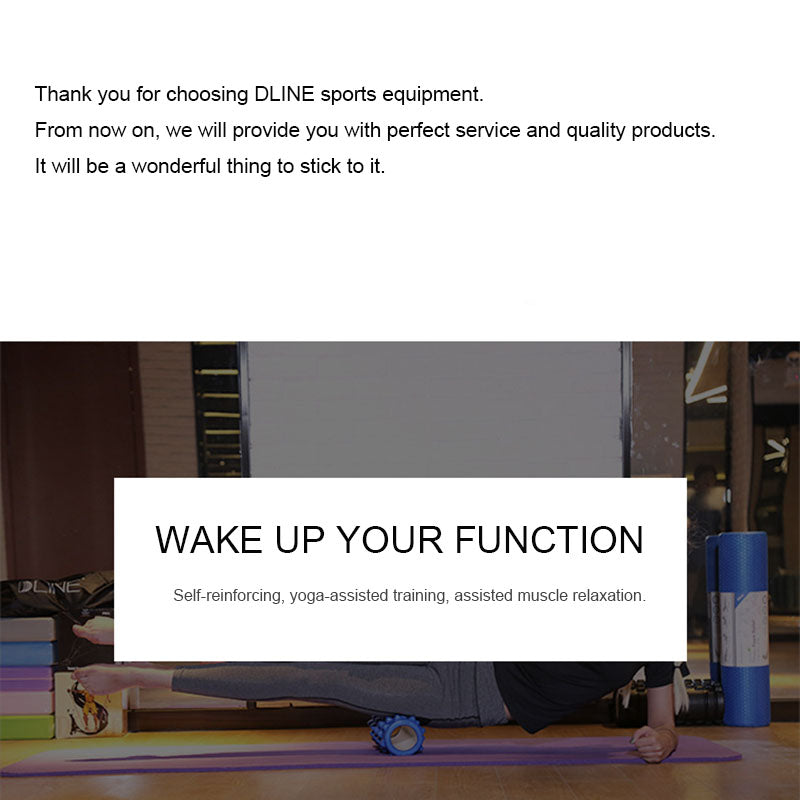 Yoga Column Foam Roller Block