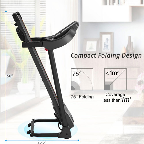 Slimline Easy-Folding Motorized Treadmill