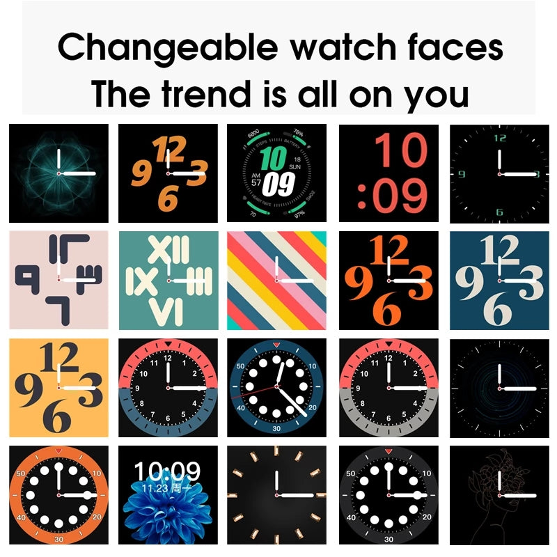 IP68 Waterproof Ultra-Thin Smartwatch