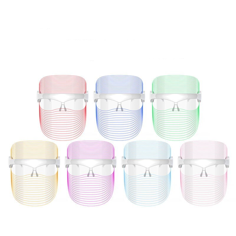7 Colors LED Light Therapy Anti-Ageing Facial Mask
