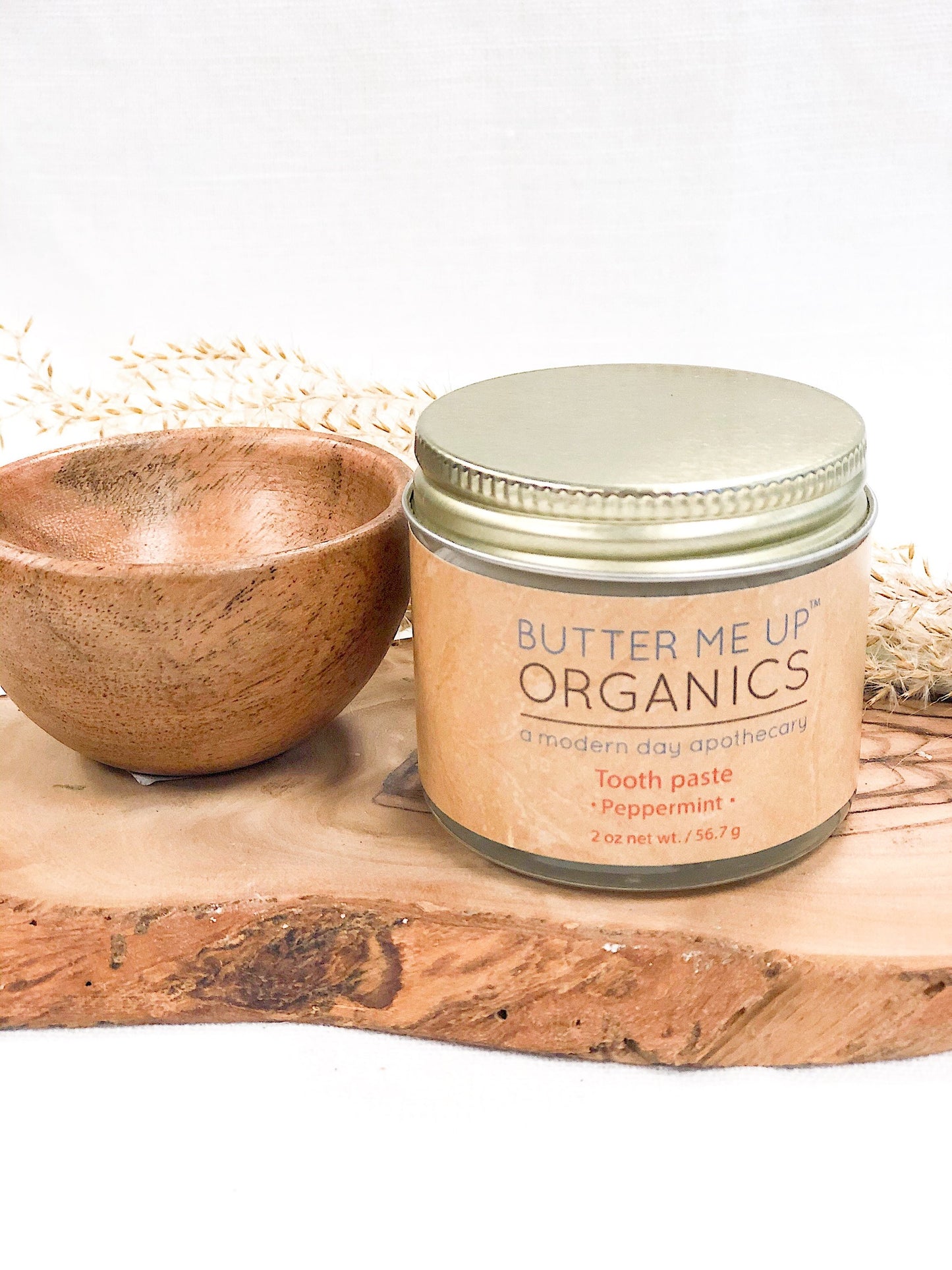 Natural Organic Whitening Remineralizing Toothpaste